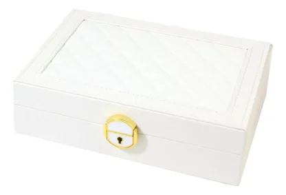 Joyero Matelasse blanco