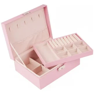 Alhajero doble piso rosa