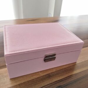 Alhajero doble piso rosa