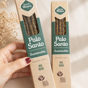 Sahumerio Sagrada Madre Palo Santo Ruda