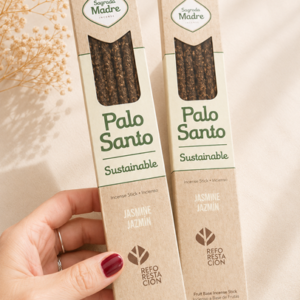 Sahumerio Sagrada Madre Palo Santo Jazmín