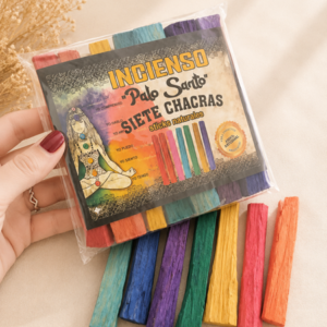 Bastones Palo Santo natural 7 Chacras