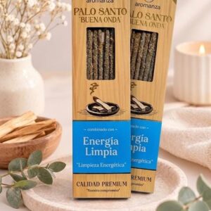 Sahumerio Aromanza Palo Santo Energía Limpia